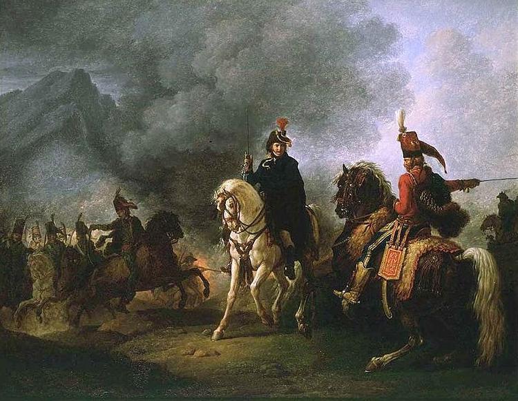 carle vernet A General with his Aide de Camp France oil painting art